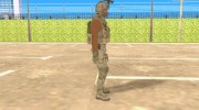 Солдат из COD MW 2 для GTA San Andreas миниатюра 4