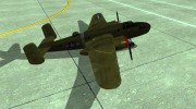 B-25 Mitchell для GTA San Andreas миниатюра 4