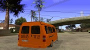 ГАЗель 32213 (Рестайл) для GTA San Andreas миниатюра 4