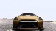 Nissan GTR Egoist 2011 для GTA San Andreas миниатюра 5
