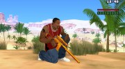Sniper gold для GTA San Andreas миниатюра 3