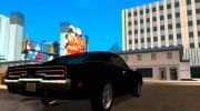 Dodge Charger FnF для GTA San Andreas миниатюра 4