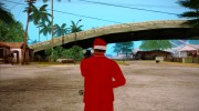 Новогодняя шапка для GTA San Andreas миниатюра 3