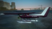 Cessna 152 Seaplane для GTA Vice City миниатюра 4