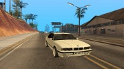 BMW E34 ЕК для GTA San Andreas миниатюра 15