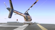 Bell 206 B Police texture1 para GTA San Andreas miniatura 4