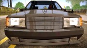Mercedes-Benz 190E 3.2 AMG для GTA San Andreas миниатюра 3