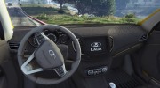 2015 Lada Vesta 0.2 для GTA 5 миниатюра 10