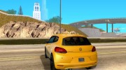 Volkswagen Scirocco для GTA San Andreas миниатюра 3