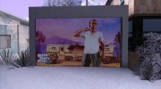 Дверь гаража текстура GTA V Тревор для GTA San Andreas миниатюра 1