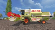Class Mega 204 для Farming Simulator 2015 миниатюра 3