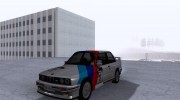 BMW e30 M3 для GTA San Andreas миниатюра 6