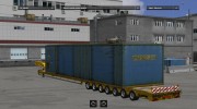 Oversize trailers 1.22 fixed for Euro Truck Simulator 2 miniature 6