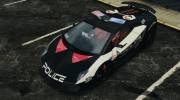 Lamborghini Sesto Elemento 2011 Police v1.0 [ELS] para GTA 4 miniatura 8