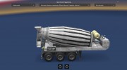 Only Cement Mixer для Euro Truck Simulator 2 миниатюра 3