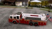 FDNY Seagrave Marauder II Tower Ladder для GTA San Andreas миниатюра 2