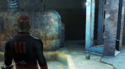 Black and Red Vaultsuit для Fallout 4 миниатюра 3