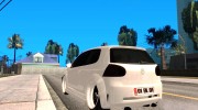 VW Golf 5 GTI Tuning para GTA San Andreas miniatura 3