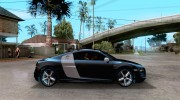 Audi R8 V10 for GTA San Andreas miniature 5