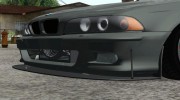 BMW E39 Akuls para GTA San Andreas miniatura 8