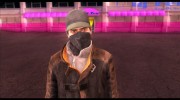 Aiden Pearce from Watch Dogs v5 для GTA San Andreas миниатюра 3