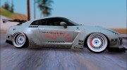 2017 Nissan GTR R35 Premium Liberty Walk LB Performance для GTA San Andreas миниатюра 2