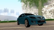 Mazda 6 для GTA San Andreas миниатюра 6