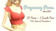 Pregnancy Poses para Sims 4 miniatura 1