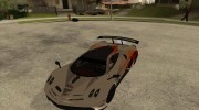 Pagani Huayra SHE para GTA San Andreas miniatura 1