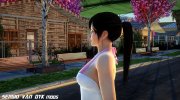 Kokoro White Flower Dress para GTA San Andreas miniatura 2