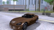Dodge Viper SRT10 Impostor Tuning для GTA San Andreas миниатюра 1