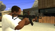 Чёрный AK47 para GTA San Andreas miniatura 5