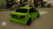 Daewoo Lanos Taxi v2 для GTA San Andreas миниатюра 3