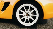 Porsche Cayman R 2012 [RIV] для GTA 4 миниатюра 7
