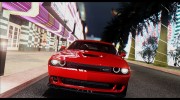 Dodge Challenger SRT Hellcat 2015 для GTA San Andreas миниатюра 6