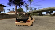 GTA IV Sultan RS FINAL para GTA San Andreas miniatura 4