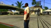 Футболка Gangsta для GTA San Andreas миниатюра 2