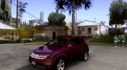 Nissan Murano 2004 для GTA San Andreas миниатюра 1