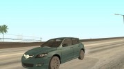 Mazda 3 для GTA San Andreas миниатюра 6