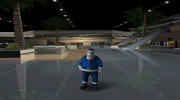 Санта (Синий) para GTA Vice City miniatura 8