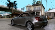Mercedes-Benz SLK 55 AMG для GTA San Andreas миниатюра 3