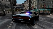 Dodge Challenger Unmarked Police Car para GTA 4 miniatura 7