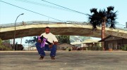 Фиолетовый M4 для GTA San Andreas миниатюра 4