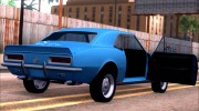 Chevrolet Camaro SS для GTA San Andreas миниатюра 4