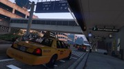 1999 Ford Crown Victoria Taxi for GTA 5 miniature 4