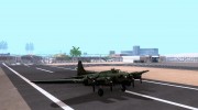 B-17G Flying Fortress (Nightfighter версия) для GTA San Andreas миниатюра 4