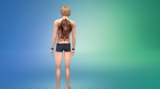 Мужской тату сет для Sims 4 миниатюра 3