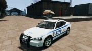 Dodge Charger 2010 NYPD ELS para GTA 4 miniatura 1