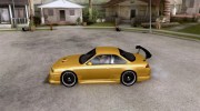 NISSAN SILVIA S14 CHARGESPEED FROM JUICED 2 для GTA San Andreas миниатюра 2