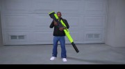 Sniper Rifle chrome green для GTA San Andreas миниатюра 2